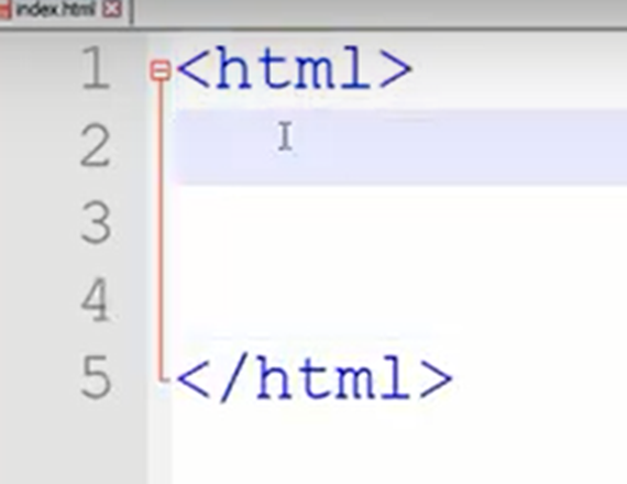 открытие и закрытие тега html