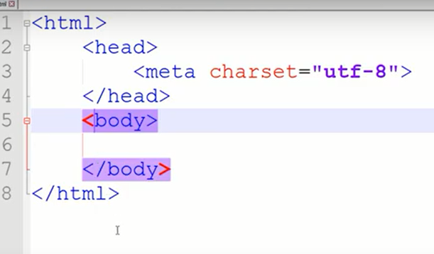 тело или body html файла