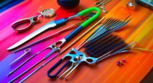 инструменты для наращивания волос