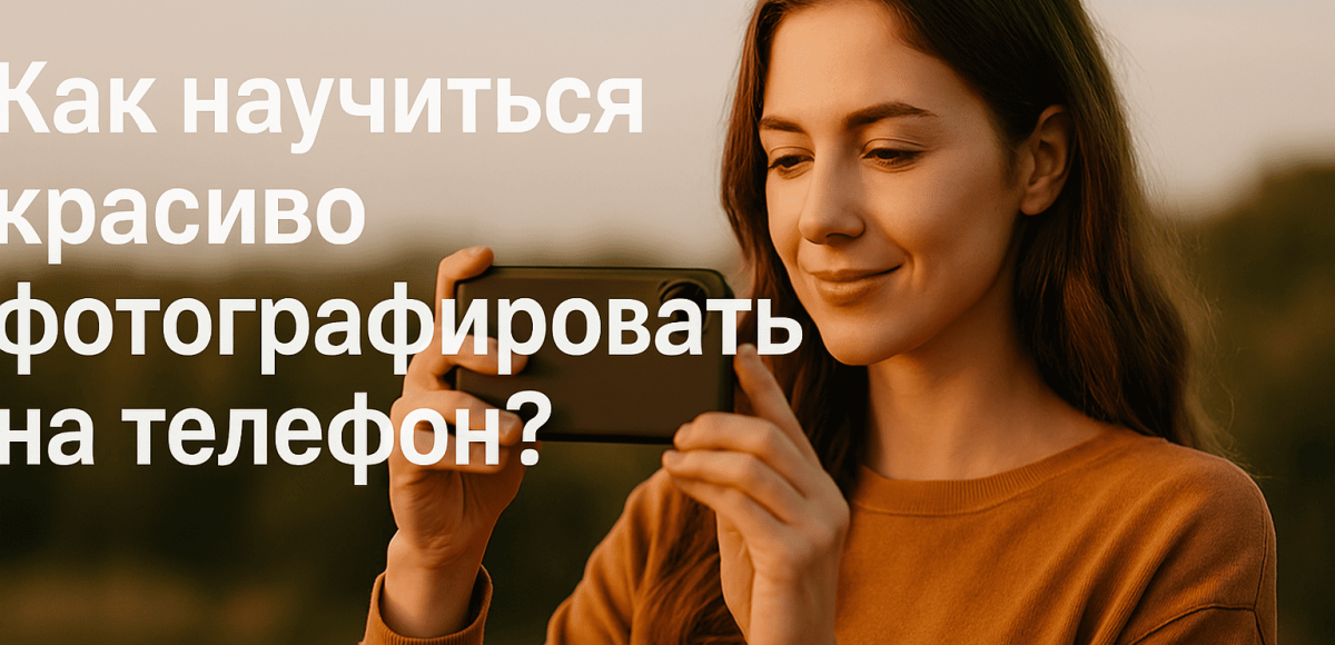 как научиться красиво фотографировать