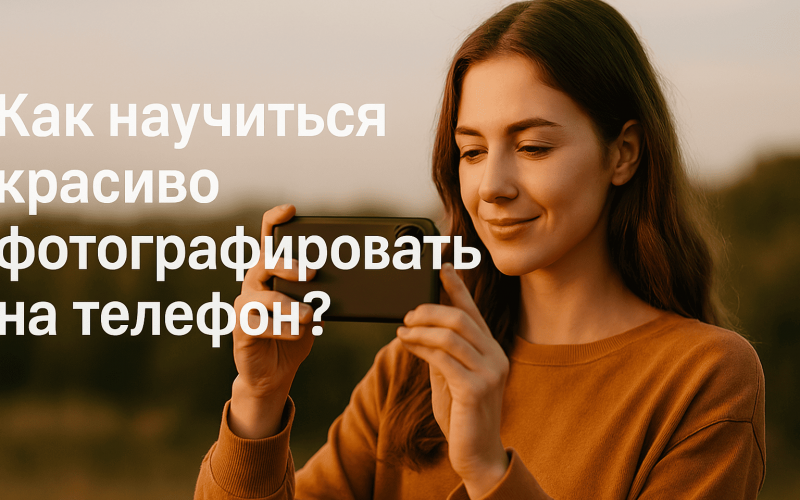 как научиться красиво фотографировать