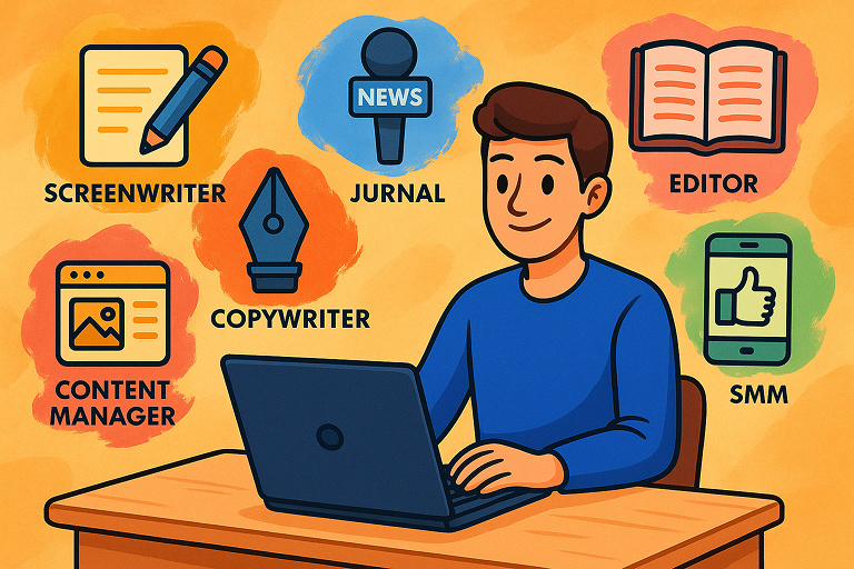 тексты онлайн-курсы сценарист журналист редактор копирайтер smm