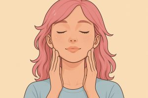 массаж лица руками техника