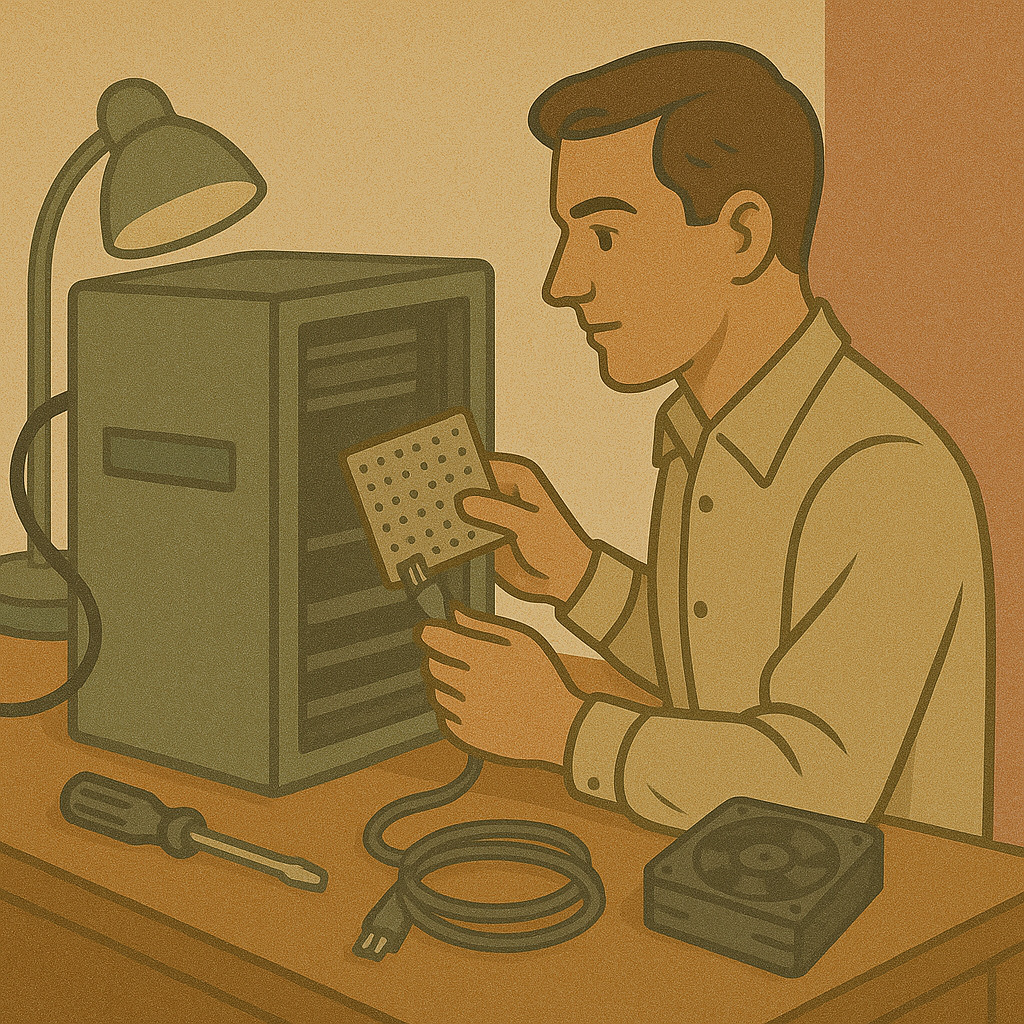 системный администратор автоматизирует задачи на сервере