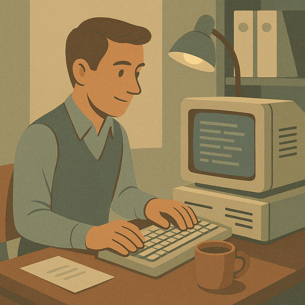 системный администратор поднимается по карьерной лестнице