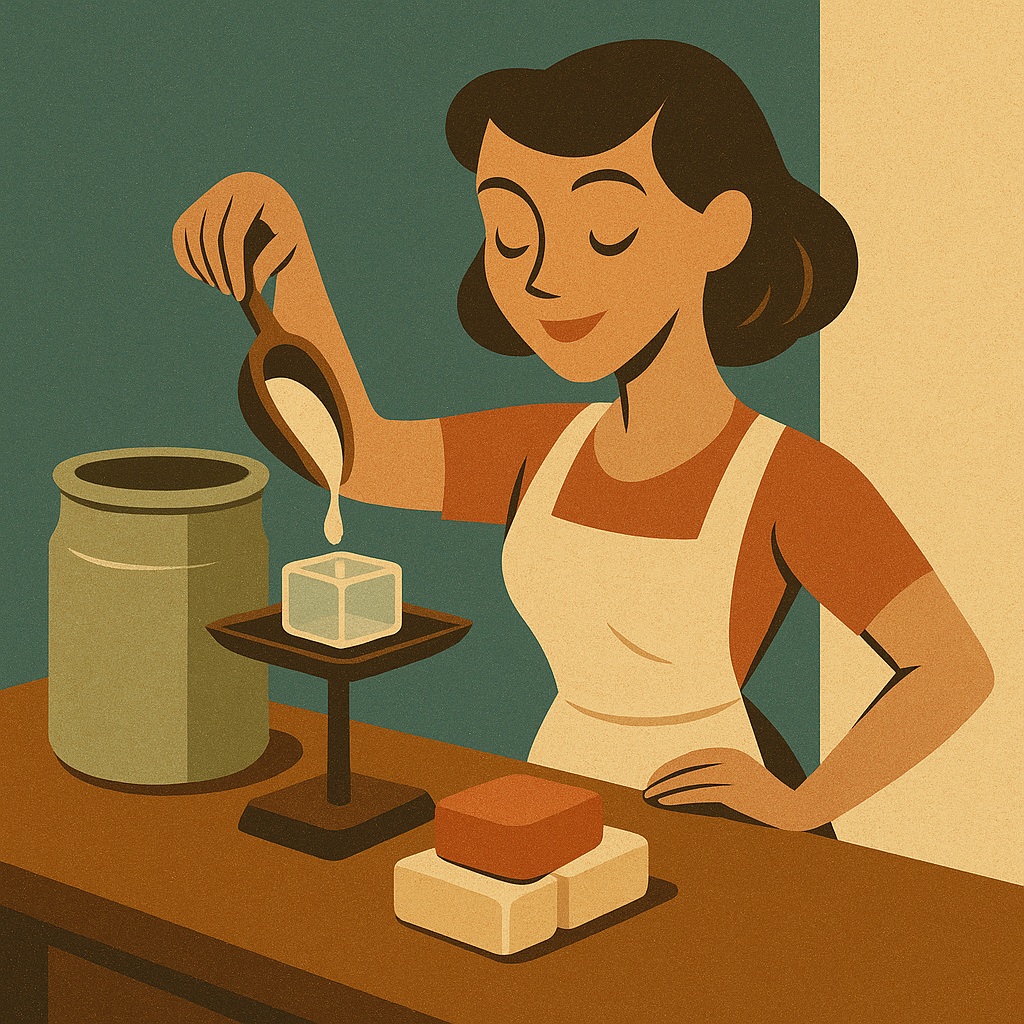 ингредиенты для мыловарения — масла, флаконы, формы