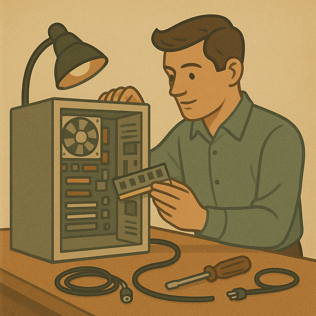 системный администратор настраивает резервное копирование данных