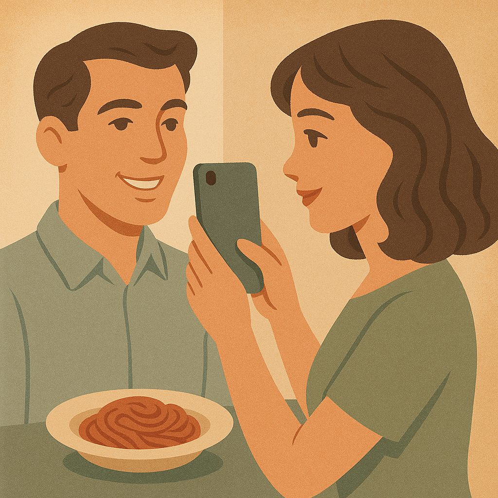 человек выбирает смартфон с хорошей камерой для фото