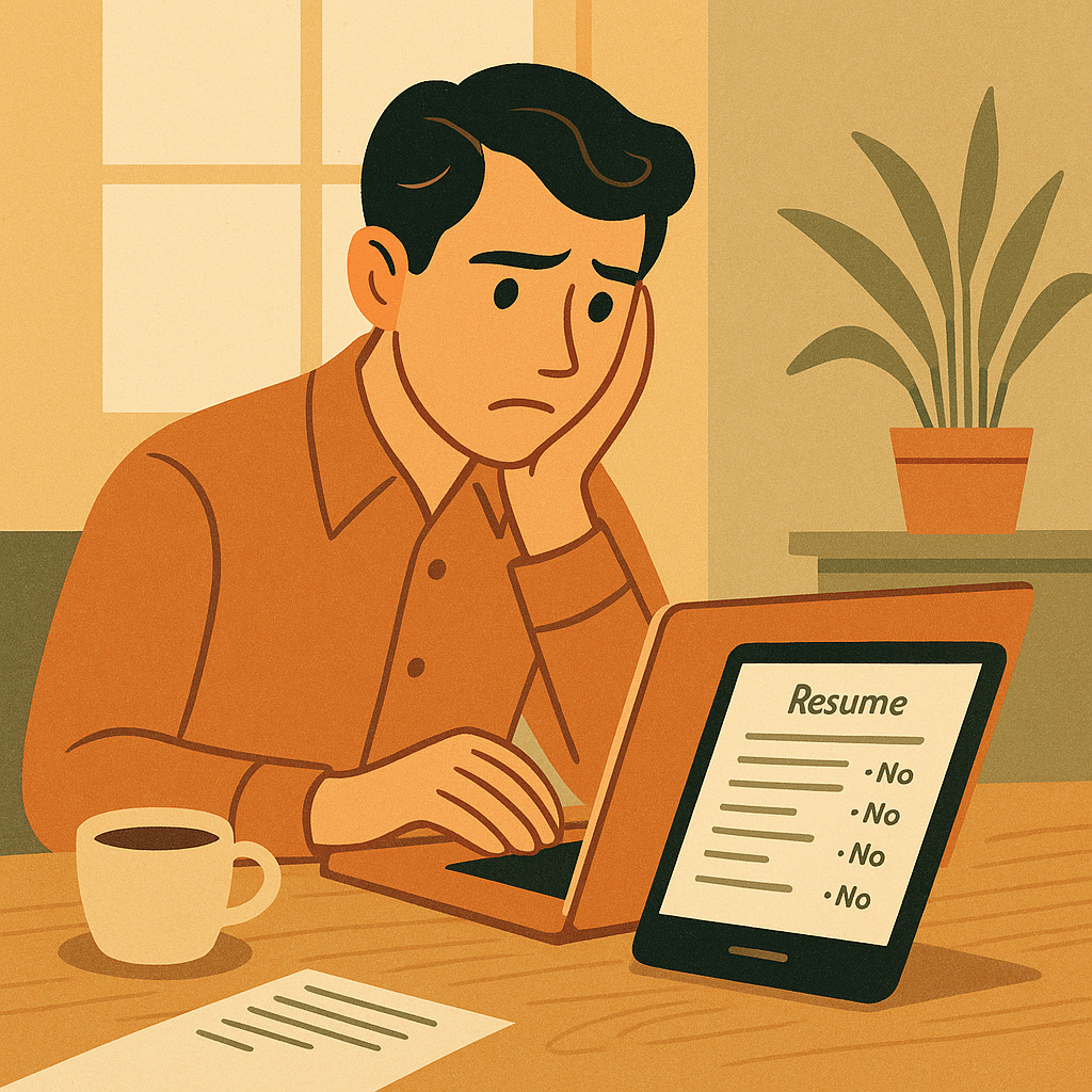 кандидат ищет работу на hh.ru и других сайтах вакансий