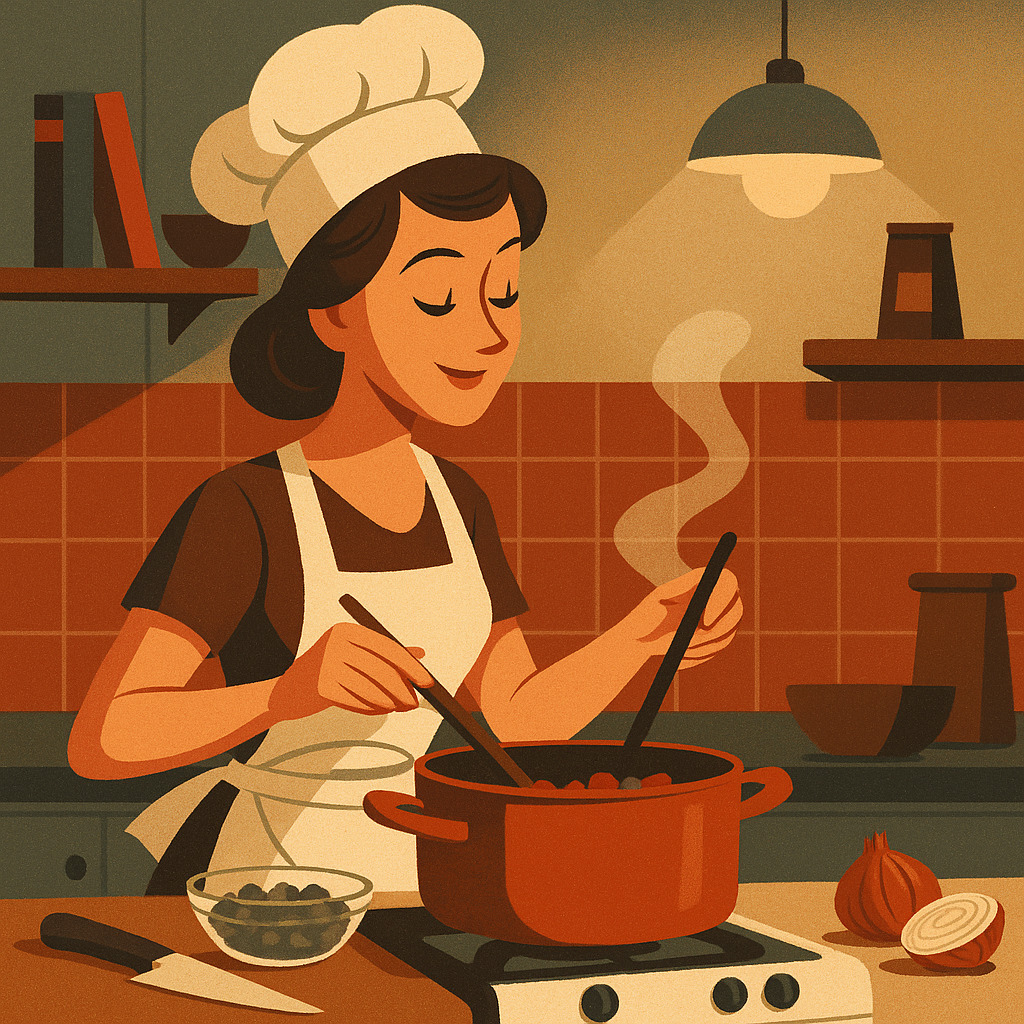 повар организует хранение продуктов на предприятии, маркирует контейнеры и проверяет холодильники