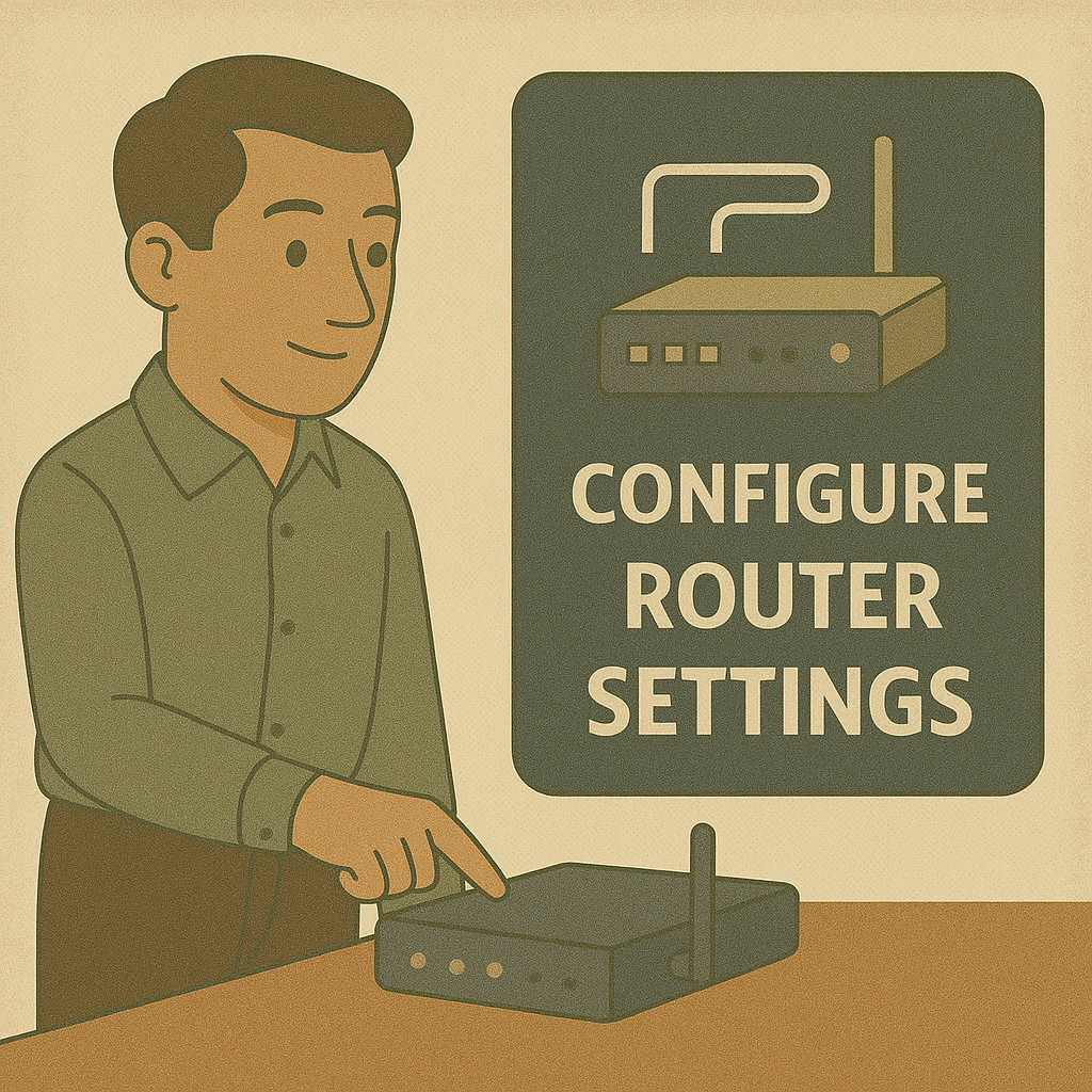 системный администратор настраивает серверы Linux и Windows в офисе