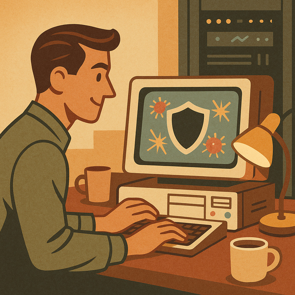 системный администратор создаёт виртуальную машину в VirtualBox и настраивает сеть