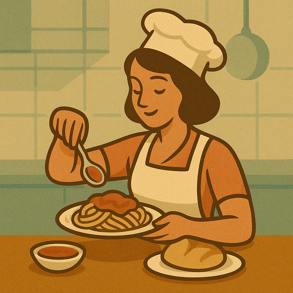 повар составляет рабочий график на кухне