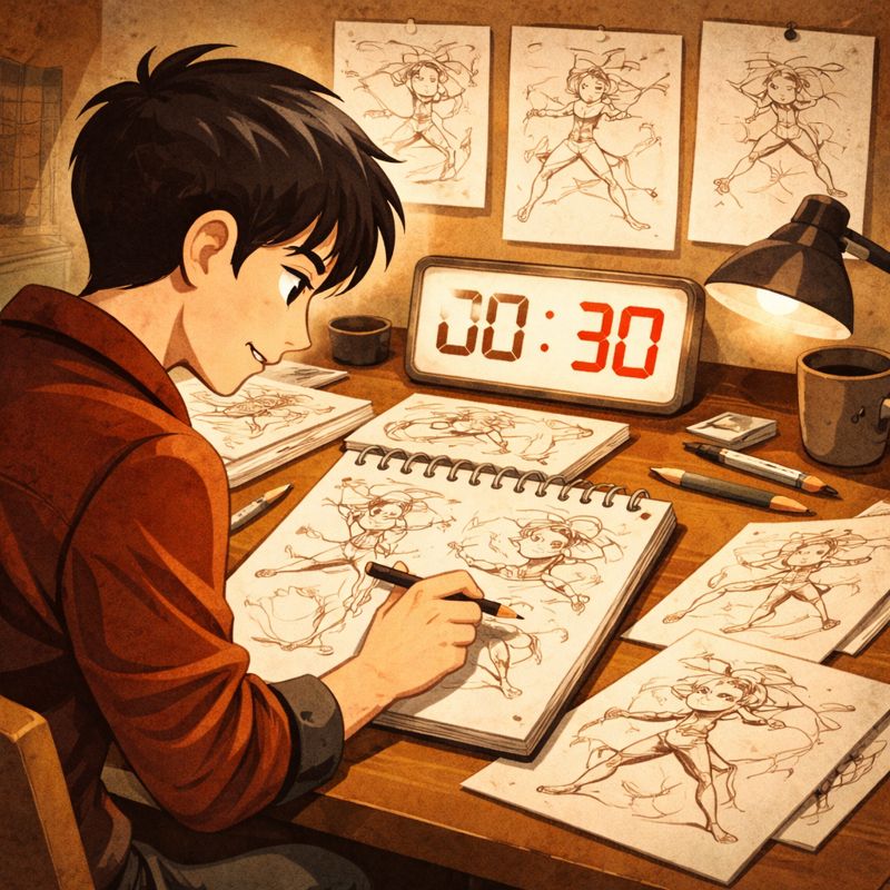 Как научиться рисовать аниме с нуля и нарисовать персонажа