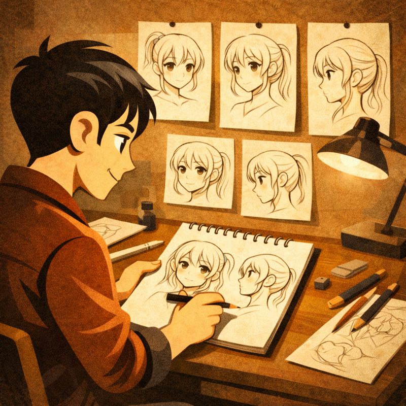 Как рисовать комиксы в стиле аниме и строить страницы