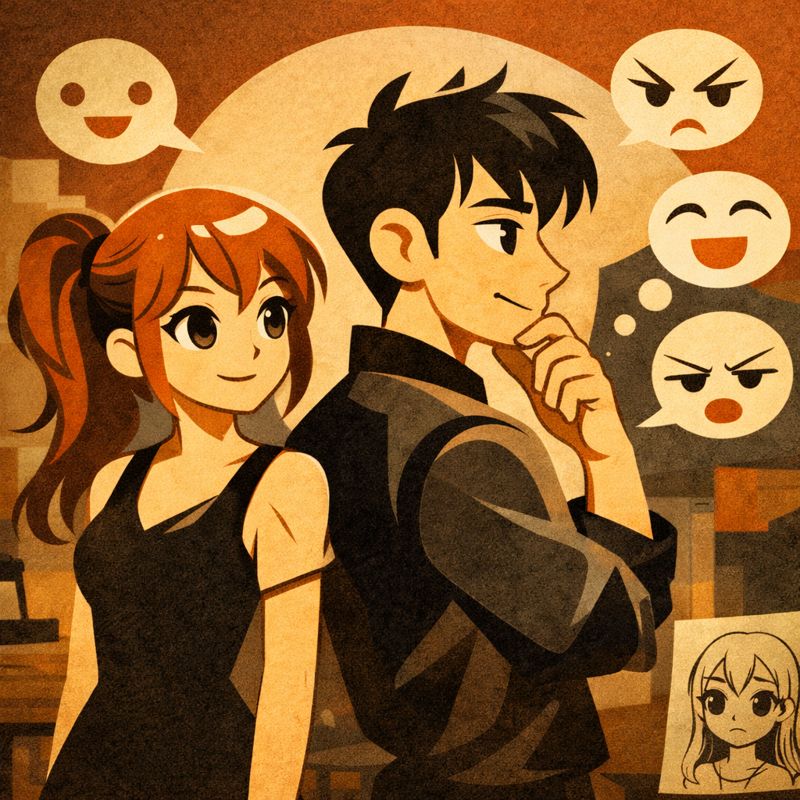 Быстрые скетчи в стиле аниме для ежедневной тренировки