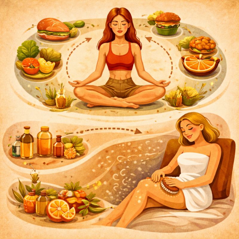 Как убрать целлюлит при нехватке времени