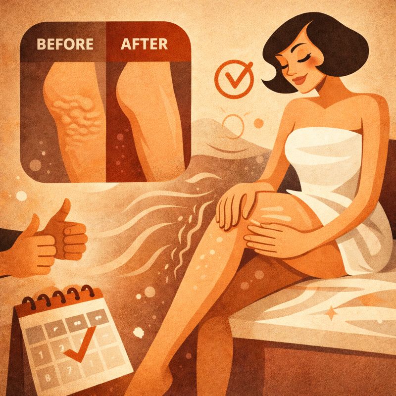 Целлюлит у худых и физиологические причины его появления