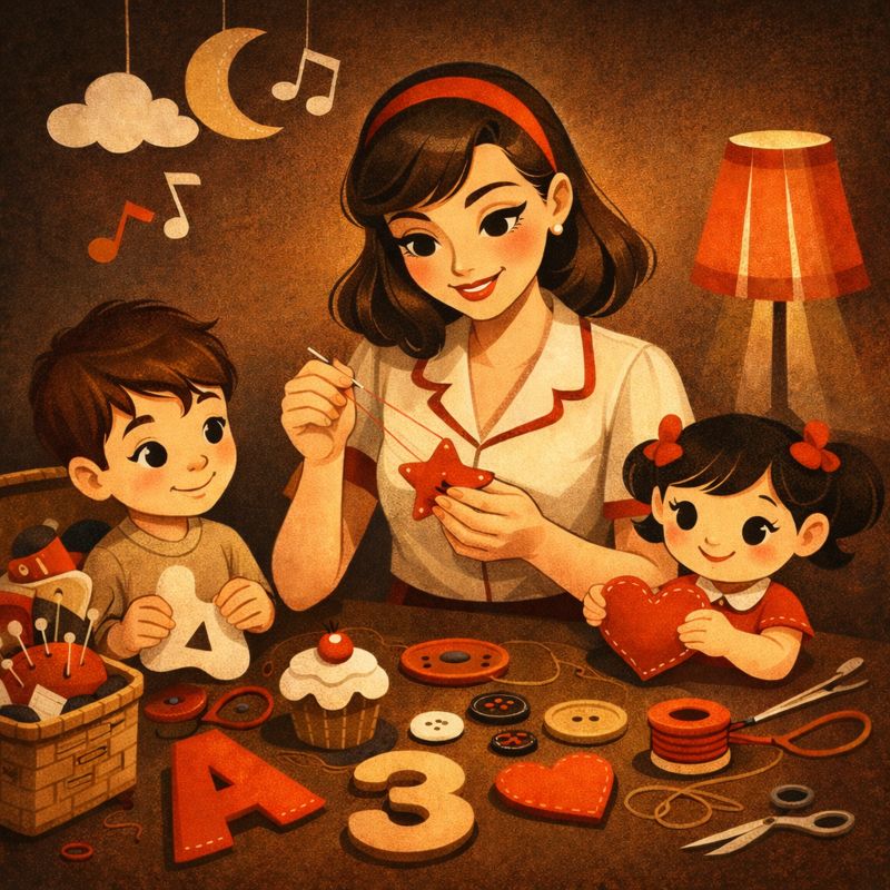 Как сшить фетровые буквы и цифры своими руками