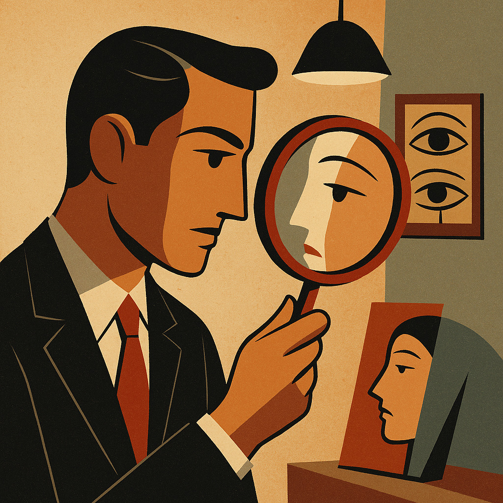 поза сидящего человека настрой