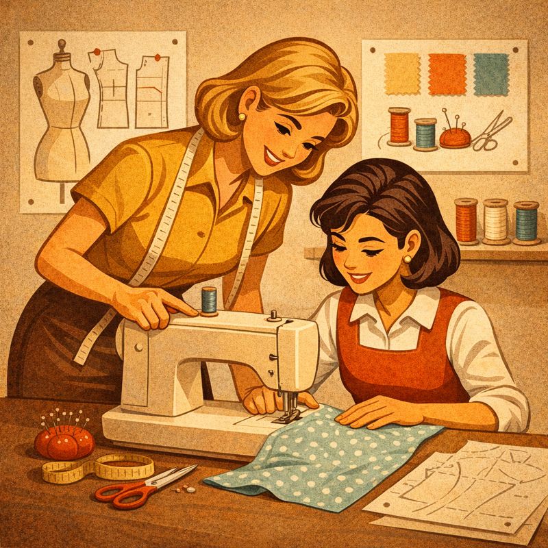 Как сочетать ткани и цвета в одежде