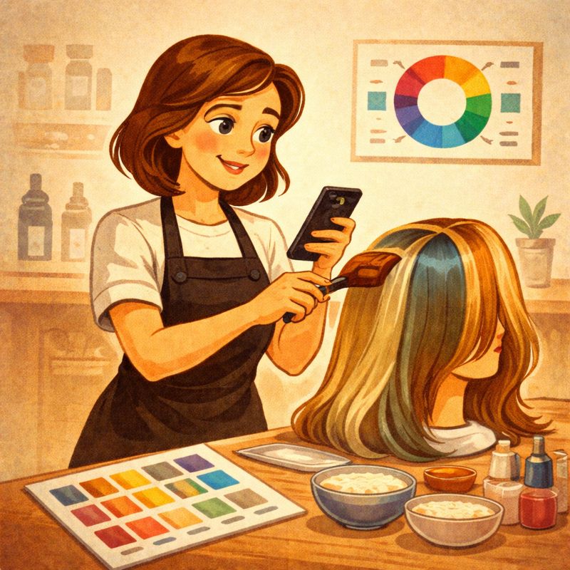 Как правильно сочетать оттенки при окрашивании волос: профессиональная работа колориста