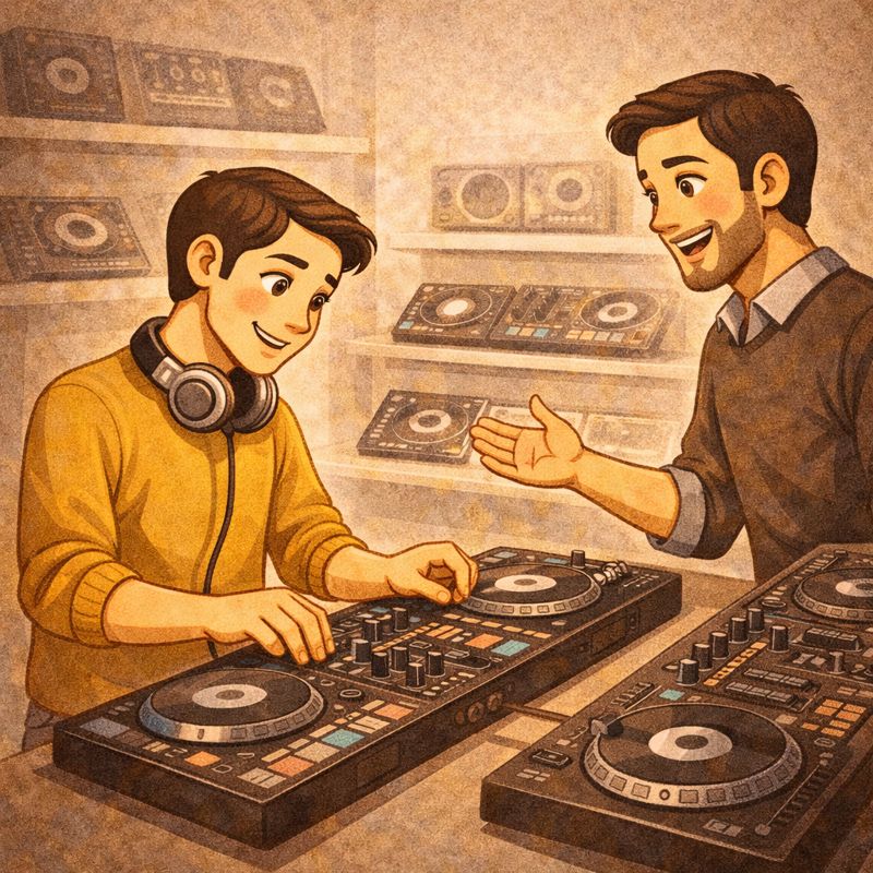 Тренировки диджея