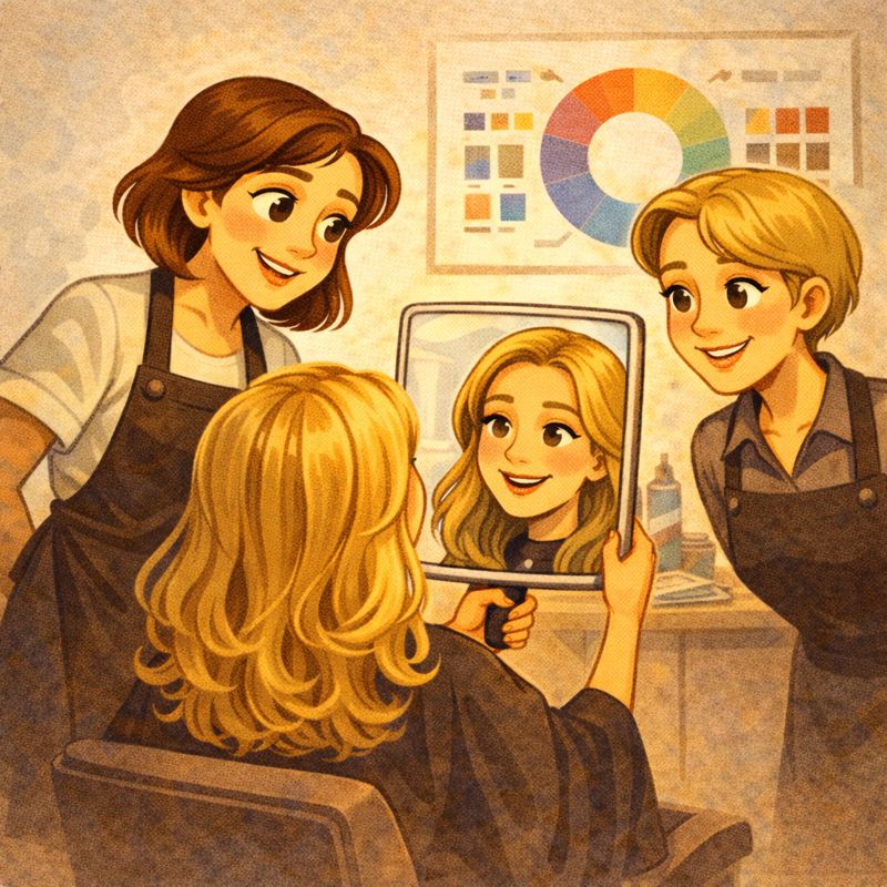 Как научиться подбирать оттенки волос: профессиональная работа колориста