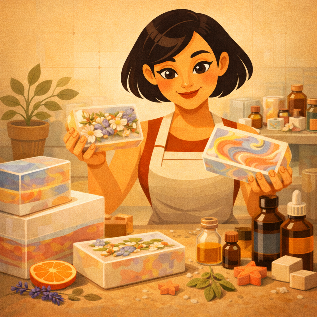 приготовление мыла своими руками с нуля в мастерской