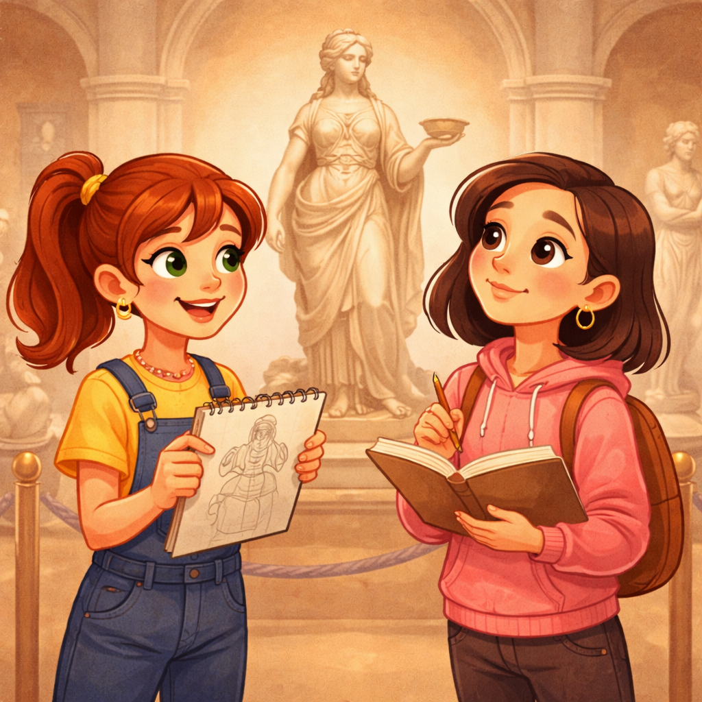 эксперт рассматривает картину под лупой, рядом лежат документы происхождения и фото в ИК-диапазоне