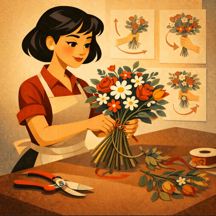 Как фотографировать букеты для портфолио и социальных сетей профессионально.