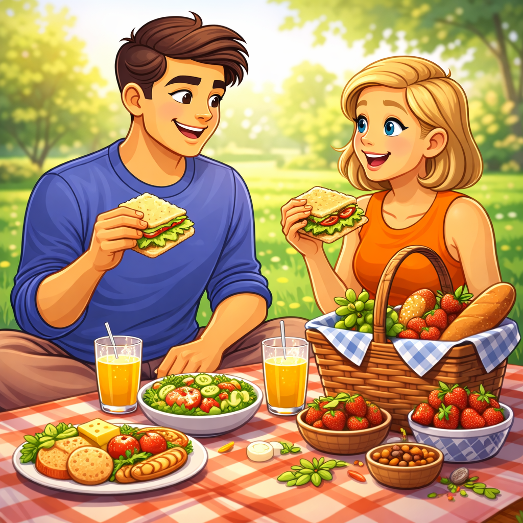 На кухонной доске лежит острый шеф-нож, рядом аккуратно нарезанные одинаковые кубики овощей и тонкие ломтики, доска устойчиво закреплена на столе.