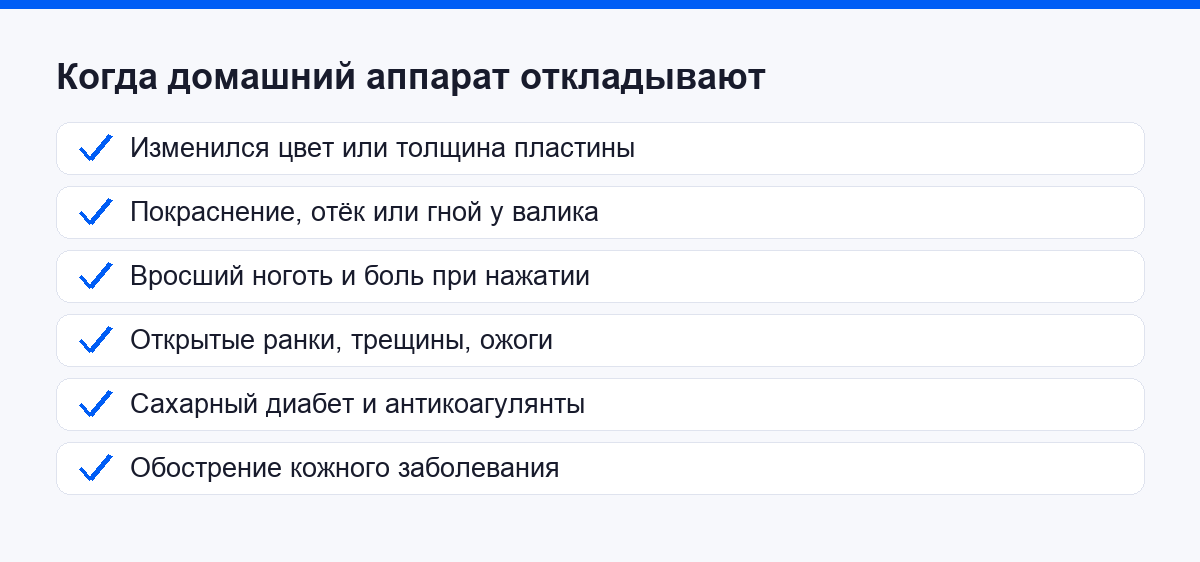 Когда домашний аппарат откладывают