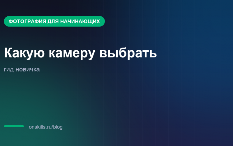 Какую камеру выбрать новичку: зеркалка или беззеркалка